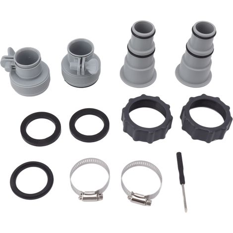Ersatz-poolschlauchadapter Mit Klemme Für Pumpen Mit Gewindeanschluss