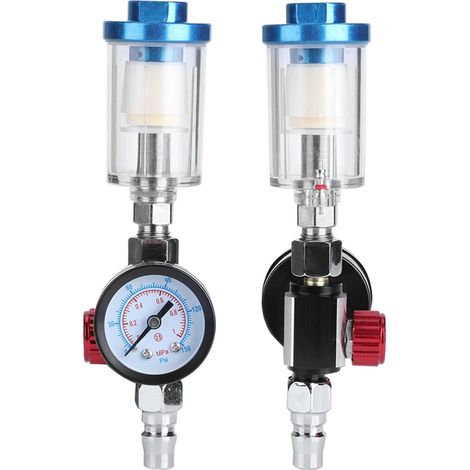 Luftdruckregler, Manometer, 1/4"-inline-gewinde Für Bauwesen, Alle Industriellen Anwendungen, Automobil- Und Schiffslackierung