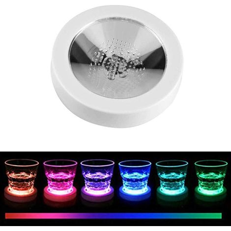 Led-untersetzer Mit Beleuchteten Pads Für Bars, Partys Und Clubs
