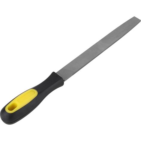 8-zoll-flachfeile, Glatte Klinge Mit Griff, Feilenschärfwerkzeug, Metallbearbeitung