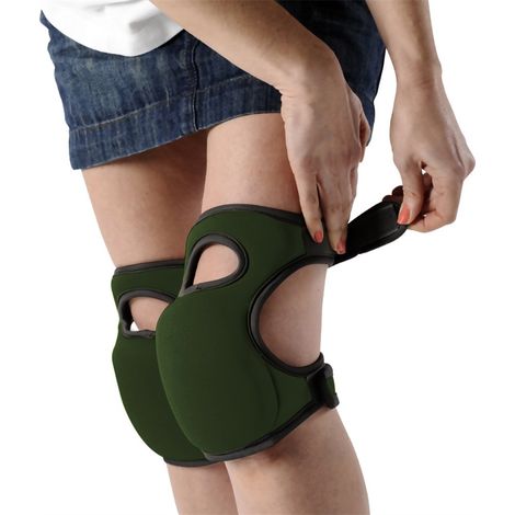 1 Paar Knieschoner Aus Schaumstoff, Weicher Knieschutz, Unisex-sicherheitspolster