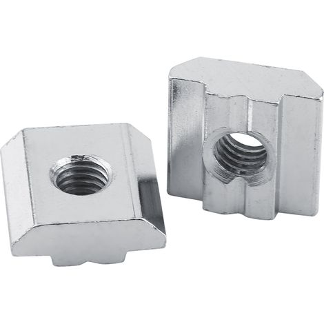 Vernickelte, Mit Kohlenstoffstahl Umwickelte Befestigungsmutter Für Zubehör Aus Aluminiumprofilen (eu30 M6)