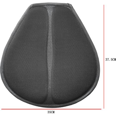 Fünflagiges Gel-sitzkissen, Atmungsaktives Kühlnetzgewebe, Vibrationsdämpfendes Motorradzubehör