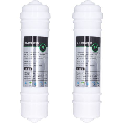 10-zoll-pp-baumwoll-wasserfilter, 2 Stück, Schnellanschluss, Universeller Ersatz
