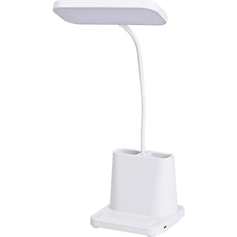 Led-tischleuchte Für Augenschonendes Lesen, 3 Farbmodi, Einstellbare Helligkeit, Wiederaufladbar, Ideal Für Schlafzimmer Und Nachttisch.