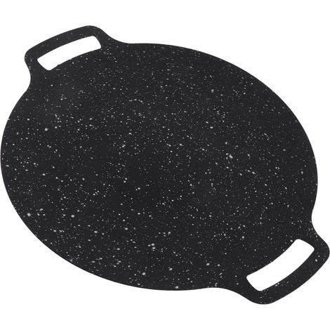 Maifan Koreanische Steingrillpfanne, Hitzebeständige Antihaftplatte Für Outdoor-camping, 30 Cm