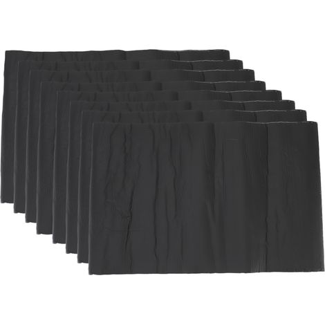 8 Stück Wasserdichte Pvc-zaunpfostenschoner, Selbstklebende Holzschutzhüllen Für 7,6–12,7 Cm (3–5 Zoll) Große Quadratische Und Runde Pfosten