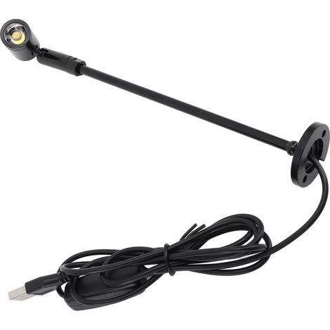 Led-bodenstrahler Für Schmuckvitrinen, Mini-usb-lampe Aus Aluminium Für Kunstmalerei, Natürliches Schwarzlicht