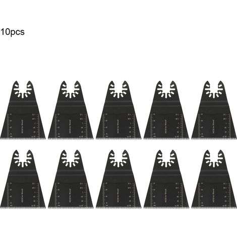 Sägeblätter Aus Kohlenstoffstahl, 65 Mm Oszillierendes Multifunktionswerkzeug, 10 Stück, Universeller Schnitt
