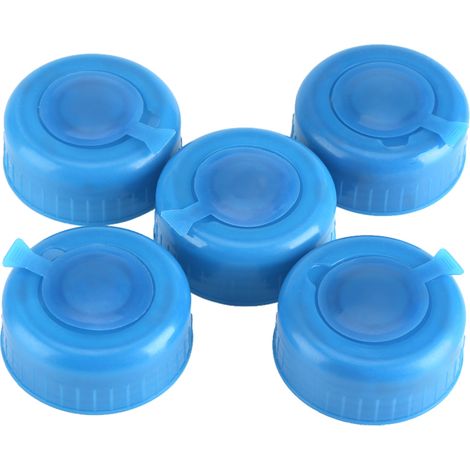 Ersatz-schraubverschlüsse, Coud-gallonen-wasserflaschenverschlüsse, 5 Stück Blau Für 5,5 Cm