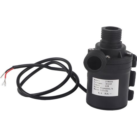 24-v-gleichstrom-umwälzpumpe, 800 L/h, Abs-kunststoffpumpe, Für Fischteichbrunnen