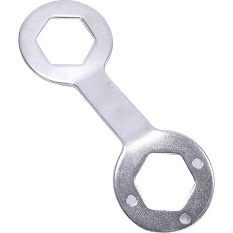 Waschmaschinenschlüssel, 5 Mm Dick, Aus Chrom-vanadium-legierungsstahl, Hochfester Waschmaschinen-ausbauschlüssel, Silberfarben