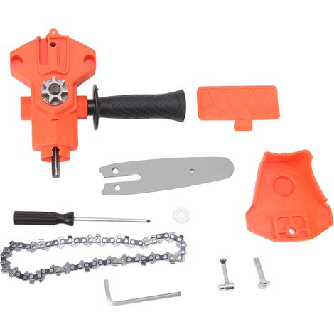 4-zoll-minibohrmaschinen-zu-kettensägen-adapter, Einfacher Tragbarer Stromwandler Aus Abs-stahl, Zubehör Für