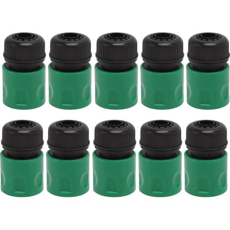 Schnellkupplungs-wasserschlauchverbinder, 10 Stück, Kunststoff-bewässerungszubehör Für Dn15-gartenschläuche