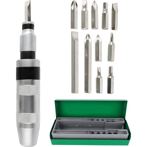 Schlagschrauber-set, 13-teilig, 12 Bits, Mehrzweck-handbuch Für Wartungsarbeiten