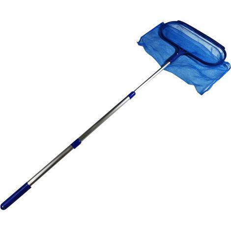 Poolskimmer Mit Teleskopstange, Schwimmskimmer, Laubabstreifer Für Whirlpools