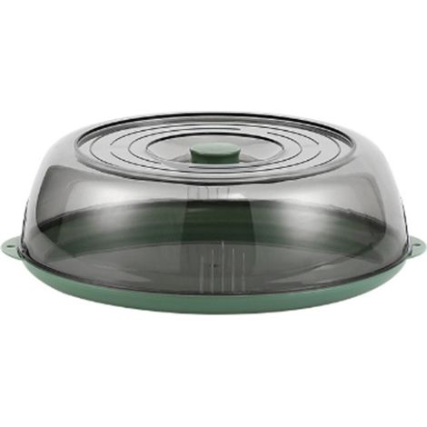 Pet-geschirrschutzhülle, Wärmeisolierend, Transparent, Staubdicht, Für Zuhause, Picknick, Küche, Grün