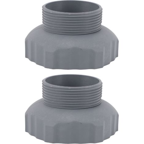Intex 11239 Poolschlauchadapter, Skimmerzubehör Für Aufstellpools Zur Wandmontage, 2 Stück