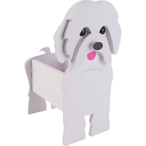 Dekorativer Hunde-pflanztopf, Hohe Tragkraft, Niedliche Blume Für Zuhause Und Garten, Shih Tzu, Kleine Größe