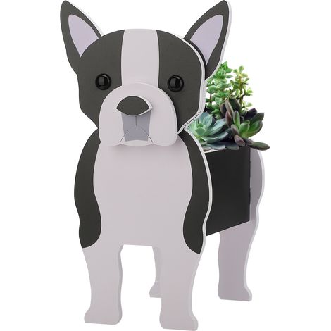 Dekorativer Hunde-pflanztopf, Hohe Tragkraft, Niedliche Blume Für Zuhause Und Garten, Cooler Welpe, Kleine Größe