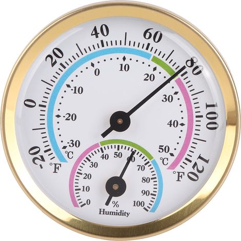Mini-zeigerthermometer Und Hygrometer, Temperatur- Und Feuchtigkeitsmesser Für Innenräume