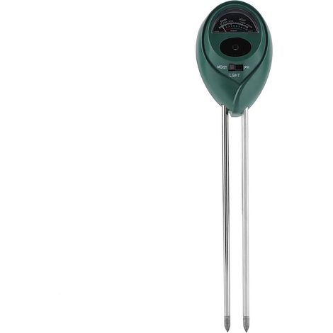 3-in-1-feuchtigkeitssensor, Bodenfeuchtemonitor, Hydrometer Für Landwirtschaftliche Pflanzen, Blumen Und Gärten
