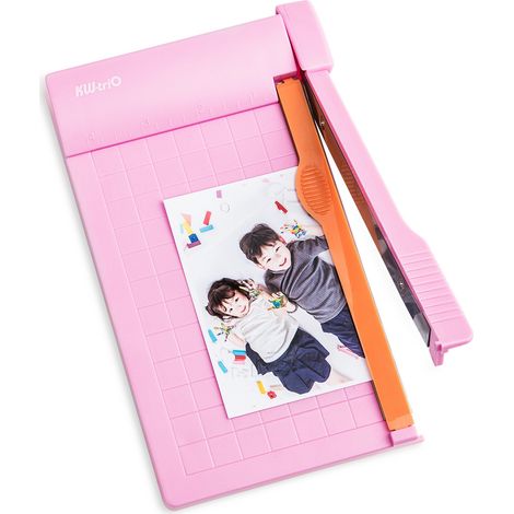 Mini-papierschneider Im A5-format (4x6 Zoll), Handliches Format, Manueller Tisch-fotoschneider Für Bastelarbeiten Wie Karten, Scrapbooking, Zuhause, Schule Und Büro