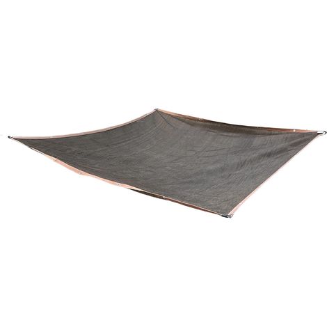 Sonnenschutzsegel Aus Polyethylengewebe Mit 4 Seilen Für Garten, Terrasse Oder Café, 3 X 4 M / 9,84 X 13,12 Ft