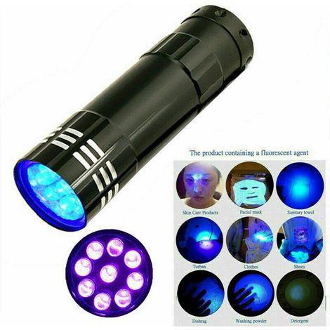 Multifunktionale Uv-taschenlampe, Tragbare Taschenlampe, Geldscheinprüfer, Licht