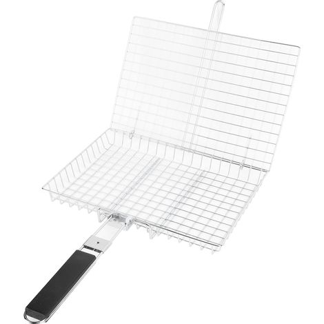 Faltbarer Und Tragbarer Grillkorb, Grillständer Für Fisch, Gemüse, Garnelen, Küchenzubehör A