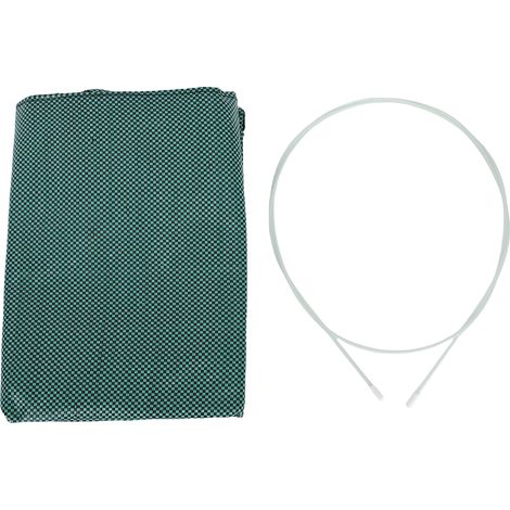 Wiederverwendbarer Gartenabfallsack, Kehrschaufel-typ, Laubsammler Für Laub, Rasenschnitt Und Grasreste, 150 L, 59 X 56 X 43 Cm / 23,2 X 22,0 X 16,9 Zoll