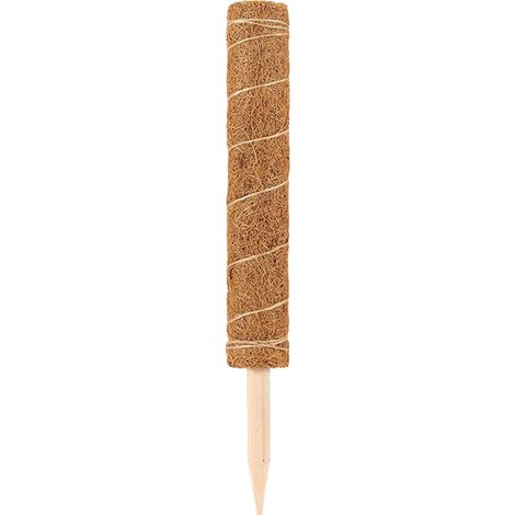 Pflanzenständer Aus Kokosmoos, Kokosnussschale, Stabiler, Spitz Zulaufender Totem