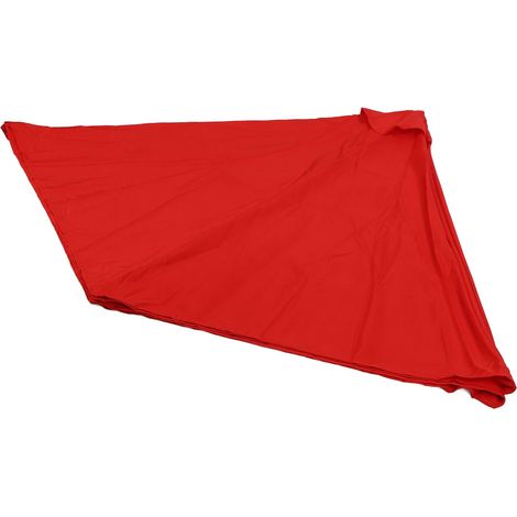 Sonnenschirmbezug Für Die Terrasse, Wasserabweisend, Uv-schutz, Ersatzbezug Aus Polyester Für Den Außenbereich, 8 Streben, Rot, 2,3 M / 7,5 Fuß