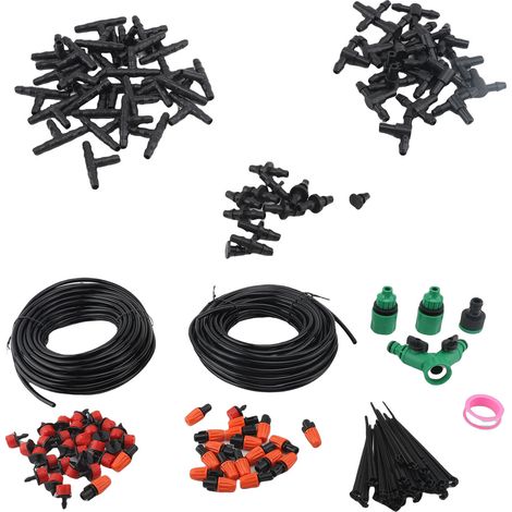 Tropfbewässerungssystem-set, Intelligente Automatische Pflanzenbewässerung, 30 Meter, Für Den Garten