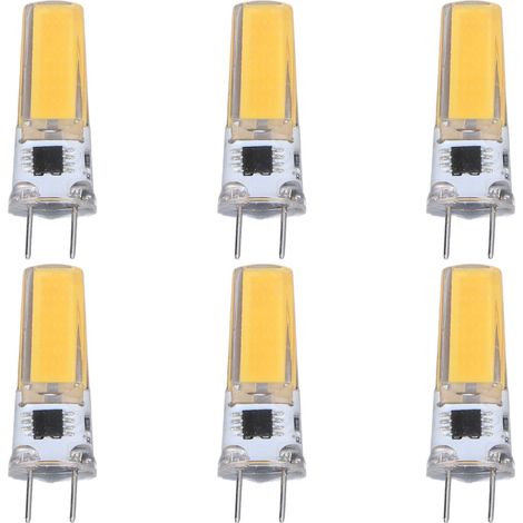 G8 5w Led-lampe, Dimmbar, 2508 Cob, Energiesparend, Einfache Installation, 360°-abstrahlwinkel, 50.000 Stunden Lebensdauer, Stabile Leuchtkraft, 100–120 V, 6 Stück