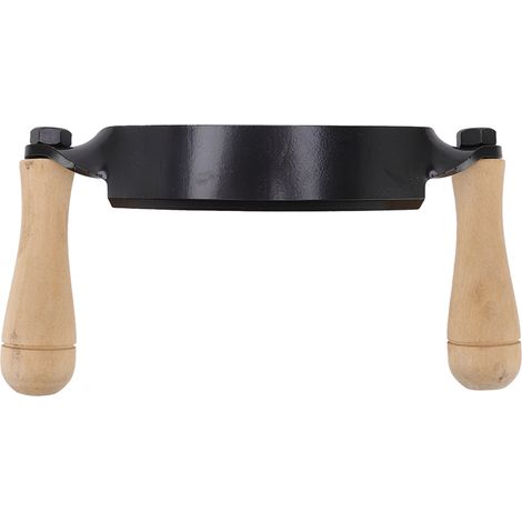 Ein Holzmesser Mit Einem Griff Aus Robustem Wolframstahl (hrc 30) Für Hochscharfe Hobelarbeiten An 8-zoll-stämmen Aus Holz.