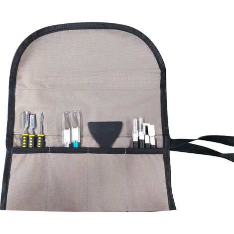 Zusammenrollbare, Tragbare Werkzeugtasche, Kleine, Faltbare Tasche Mit Mehreren Fächern, Werkzeugtasche Aus Segeltuch, Organizer Für Schnitzwerkzeuge, Künstlerbedarf, Holzbearbeitungswerkzeuge