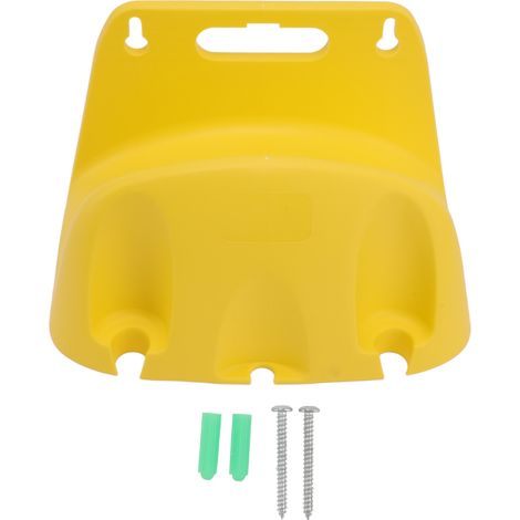 Wandhalterung Für Wasserschlauchaufroller, Aufbewahrungsgestell Für 20-m-schlauchaufroller, Gelb