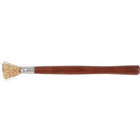 Tragbare Stahldrahtbürste Mit Rostbeständigem Holzgriff, Professionelles Bonsai-reinigungswerkzeug Für Topfpflanzen