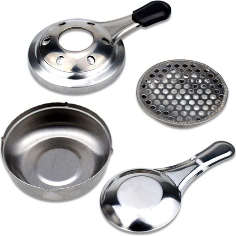 Verstellbarer Mini-backofen Mit Edelstahlbrenner Für Rucksackreisen, Outdoor-picknicks, Wandern, Camping Oder Als Fondue-topf Für Zu Hause