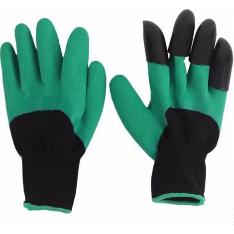 Gartenhandschuhe Mit Krallenartigen Fingerspitzen, Schutzhandschuhe Zum Pflanzen, Graben, Jäten Und Säen, Pokinggloves 4