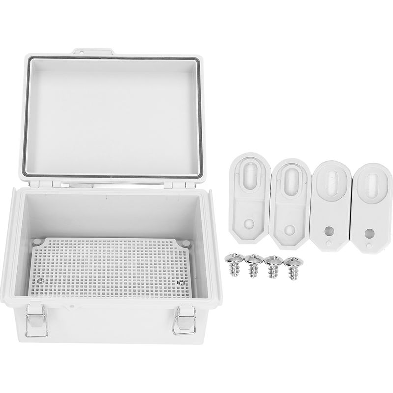 Ip67-abs-anschlussdose, Wasserdichtes Elektrogehäuse Für Heimwerkerprojekte Im Innen- Und Außenbereich, 220 X 170 X 110 Mm