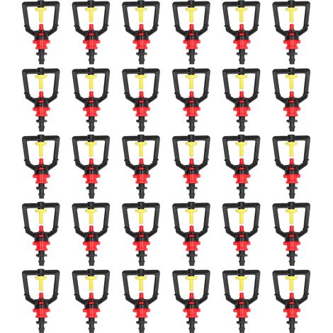 Düsenanschluss-set Aus Kunststoff, 30-teilig, Für Bewässerung, Wassersparen, Garten- Und Rasenpflegezubehör