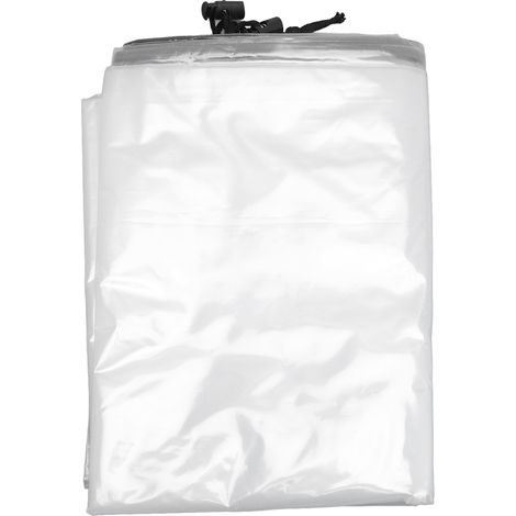 Winterliche Pflanzenschutzfolie, Regendicht, Frostsicher, Transparente Pe-schutztasche Für Den Außenbereich, 120 X 180 Cm / 47,2 X 70,9 Zoll