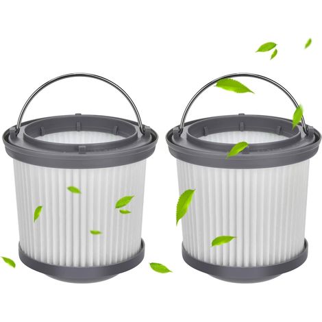Black & Decker Filter, 2-teiliger Ersatzfilter, Staubsaugerfilter Passend Für Black & Decker Dustbuster Pvf110, Phv1210, Pv1020l/pd11420l Phv1810