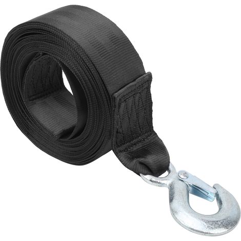 Seilwindengurt Für Bootsanhänger, 50 Mm X 6 M, Für Jetskis Und Autoanhänger