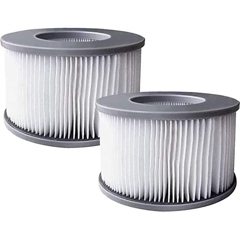 2er-pack Filterkartuschen Für Mspa-whirlpools, Kompatibel Mit Allen Gängigen Aufblasbaren Whirlpools, Filterkartusche Für Aufblasbare Whirlpools Fd2089