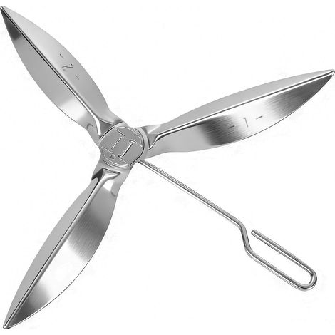 22-zoll-ein-knopf-reinigungssystem-set Für 22-zoll-holzkohlegrills, Langlebige Und Hitzebeständige Ersatzteile (modell 7444), Silber