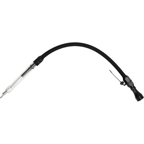 Flexibler Ölmessstab Aus Edelstahl Für Lsx Ls1 Ls2 Ls6 4,8 L, 5,7 L, 6,0 L Und 6,2 L Motoren, Schwarz
