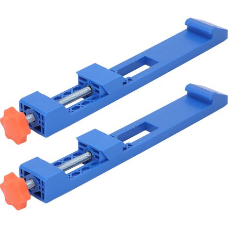 Verstellbare Schneidemaschine, Grundführung, Elektrische Kreissäge, Abs-fräspositionierklemme, Holzbearbeitungswerkzeug, 2 Stück